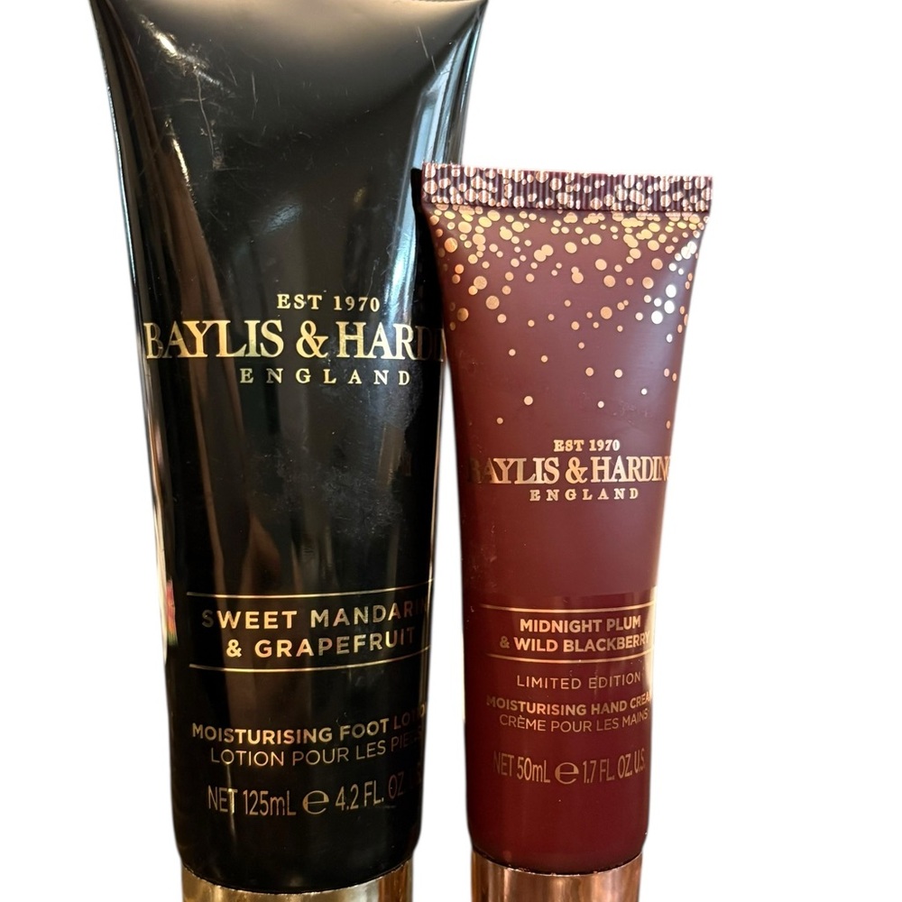Baylis & Harding England Moisturizing Foot Lotion Limited Edition Hand Cream - Picture 3 of 3